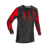 Fly Racing 2021 Kinetic Jersey K221 Red Black