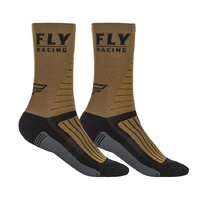 Fly Socks Factory Rider Khaki/Blk/Gry/