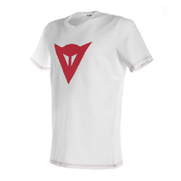 DAINESE CASUAL SPEED DEMON T-SHIRT - White/Red