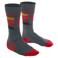 DAINESE SOCKS HG HALLERBOS SOCK DARK-GRY/RED