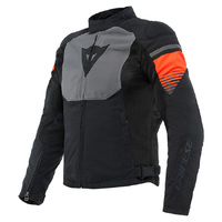 AIR FAST TEX JACKET - Black/Gray/Fluo-Red
