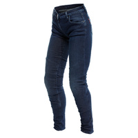 DENIM BRUSHED SKINNY LDY PANTS - Blue