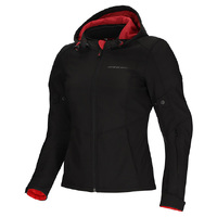 BLVD WP Soft Shell Hood Ladies Jacket - Black