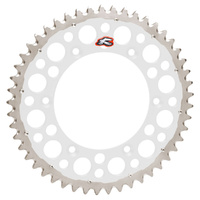 Renthal Twinring CF Moto Silver Grooved Street Rear Sprocket