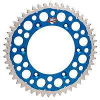 Renthal Twinring Triumph Blue Grooved Dirt Rear Sprocket