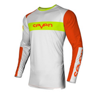 White/Flo Orange