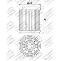 Champion Oil Filter Element - COF043