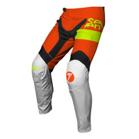 White/Flo Orange