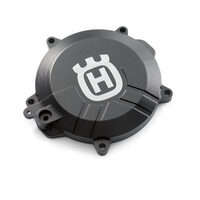 Husqvarna Outer Clutch Cover Black Anodized Aluminium