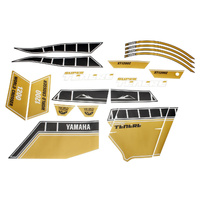 Yamaha World Crosser Decal Set (for XT1200Z/ZE) - Yellow