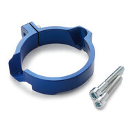 Husqvarna Exhaust Flange Guard Blue Anodized Aluminium