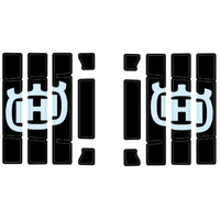 Husqvarna Radiator Protection Grill Sticker Kit
