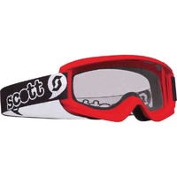 SCOTT Agent Goggles - Red (Clear Lens)