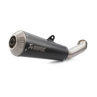 Husqvarna Akrapovic "Slip-on Line" Stainless Steel Exhaust Black