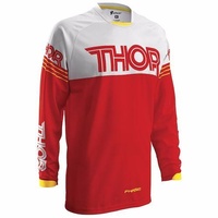 Thor Youth Hyper Red MX Jersey [Size: Youth X-Small]