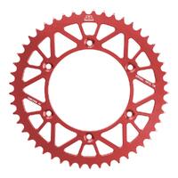 JT Alloy Racelite Sprocket - 49T 520P - RED