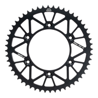 JT Alloy Racelite Sprocket - 48T 520P - BLACK