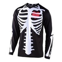 Troy Lee Designs 21 GP Youth Jersey Skully Black/White