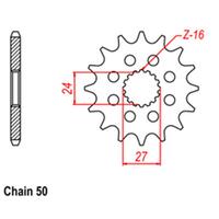 Front Sprocket - Steel 18T 530P