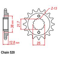 Front Sprocket - Steel 14T 520P