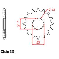 Front Sprocket - Steel 16T 525P