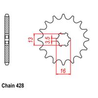 Front Sprocket - Steel 14T 428P