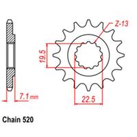 Front Sprocket - Steel 14T 520P