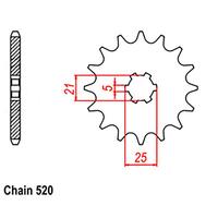 Front Sprocket - Steel 12T 520P (Not Drilled)