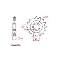 Front Sprocket - Steel 15T 520P