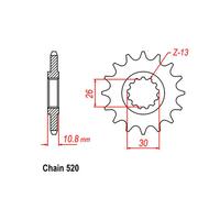 Front Sprocket - Steel 16T 520P