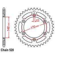 Rear Sprocket - Steel 42T 520P