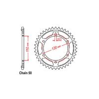 Rear Sprocket - Steel 47T 530P