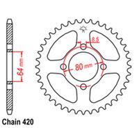 Rear Sprocket - Steel 45T 420P