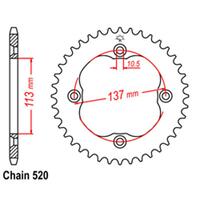 Rear Sprocket - Steel 38T 520P