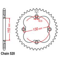 Rear Sprocket - Steel 39T 520P