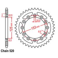 Rear Sprocket - Steel 38T 520P D/D