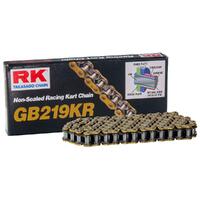 RK Racing Kart Chain GB219KR - 104 Links - Gold