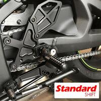 Vortex Rearsets (Black) - Kawasaki ZX-10R ('16-19)