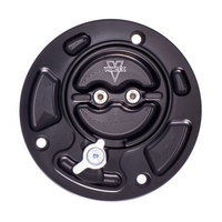 Vortex V3 Fuel Cap : Black Kawasaki