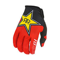 Fly Racing 2021 Lite Glove Rockstar Black Red Yellow