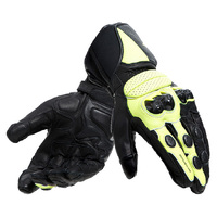 IMPETO D-DRY GLOVES - Black/Fluo-Yellow