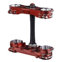 Xtrig Fantic Brown Triple Clamps ROCS Pro Offset 20-22mm