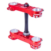 Xtrig Yamaha Red Triple Clamps ROCS Pro Offset 18-20mm