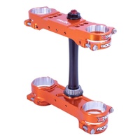 Xtrig Gas Gas Orange Triple Clamps ROCS Pro WP48 Offset 20-22mm