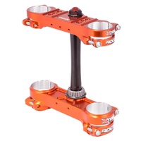 Xtrig KTM Orange Triple Clamps ROCS Pro Offset 20-22mm
