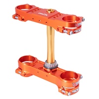 Xtrig Husqvarna Orange Triple Clamps ROCS Tech Offset 20mm