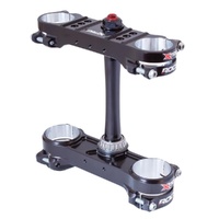 Xtrig Gas Gas Black Triple Clamps ROCS Pro Offset 20-22mm