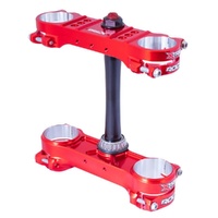 Xtrig Husqvarna Red Triple Clamps ROCS Pro Offset 20-22mm