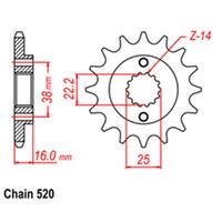 Front Sprocket - Steel 14T 520P