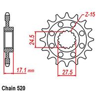 Front Sprocket - Steel 14T #520